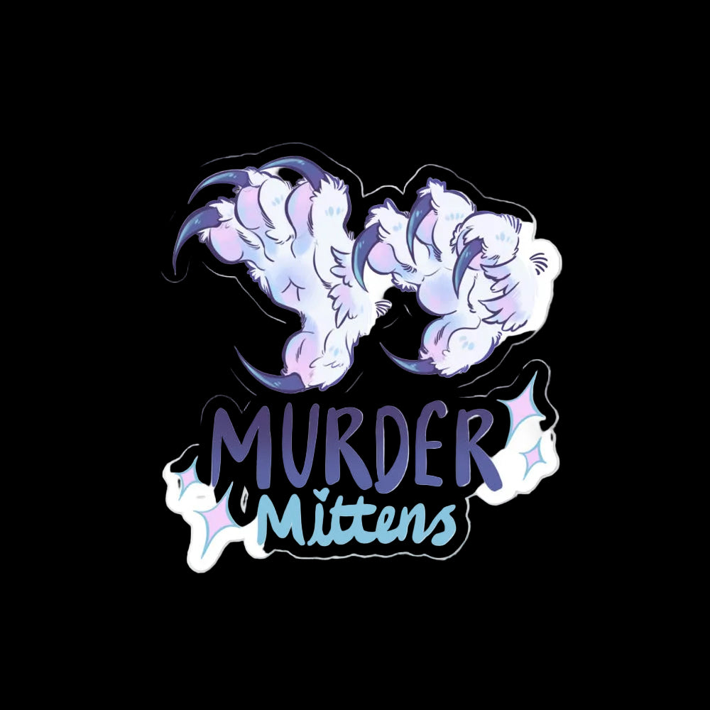 Murder Mittens - Sticker